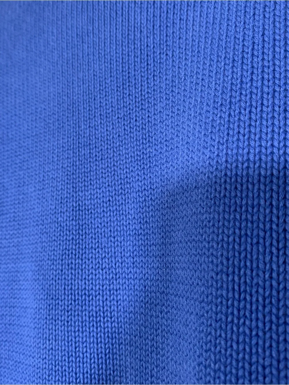 Vintage Polo Ralph Lauren Crewneck Knit Sweater Blue Heavy Cotton Mens XL